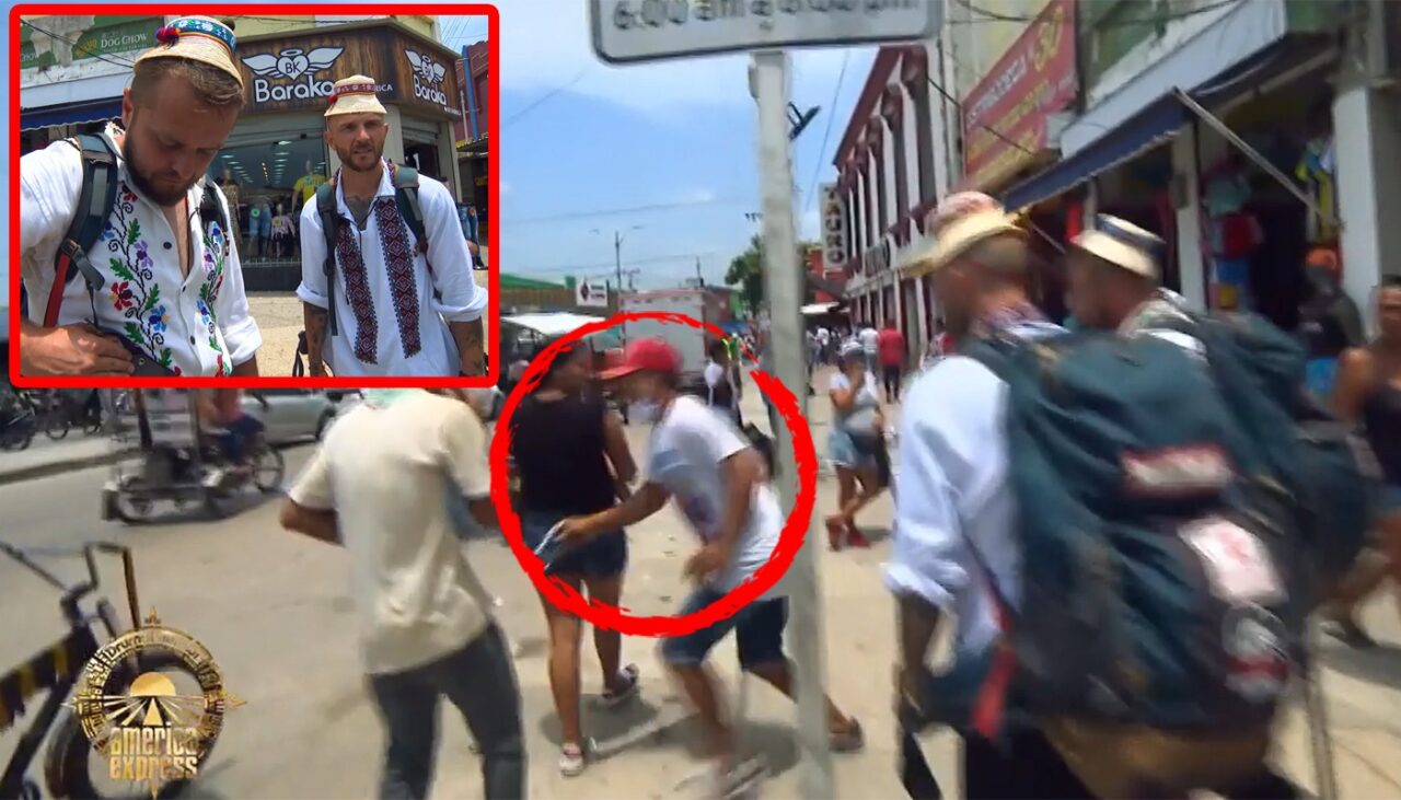 Cătălin Bordea și Nelu Cortea, JEFUIȚI în plină stradă la America Express. Cameramanii Antenei 1 au prins momentul