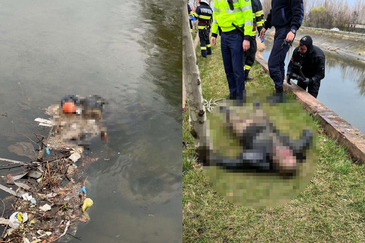 UPDATE | CADAVRUL unui bărbat a fost găsit în râul Dâmbovița, în zona Pasajului Nicolae Grigorescu din Capitală. Precizările Poliției