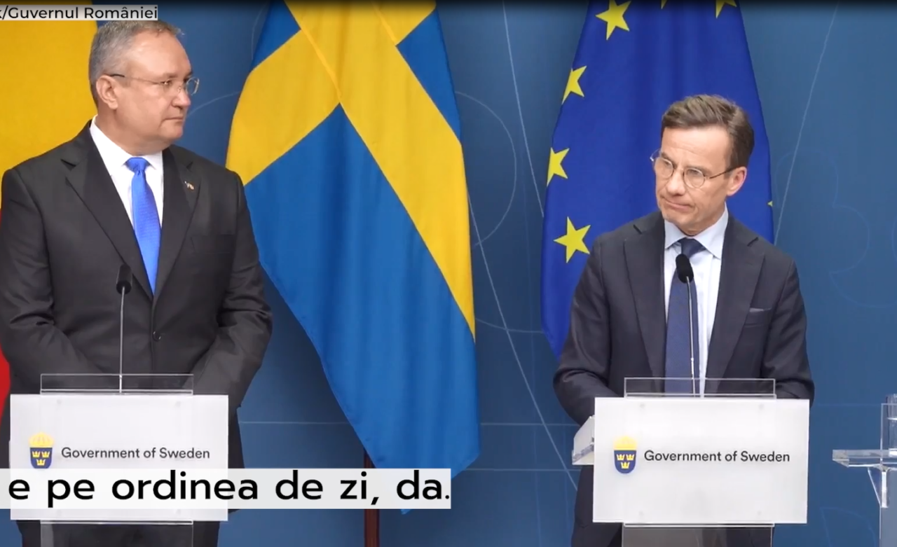 VIDEO | Premierul suedez, întrebat dacă premierul Austriei şi-a schimbat opinia privind aderarea României la Schengen: ”Nu, nu şi-a schimbat-o!”