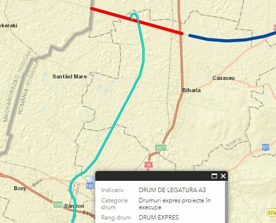 Circulația rutieră pe A3 va fi închisă, miercuri, de la 11:00, în zona localității Biharia