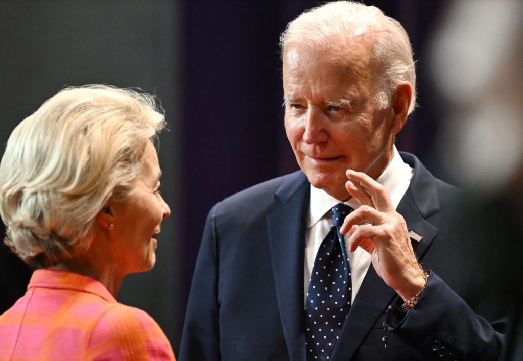 Joe Biden și Ursula von der Leyen s-au întâlnit la Casa Albă. Cei doi vor negocia un ACORD specific privind mineralele esențiale