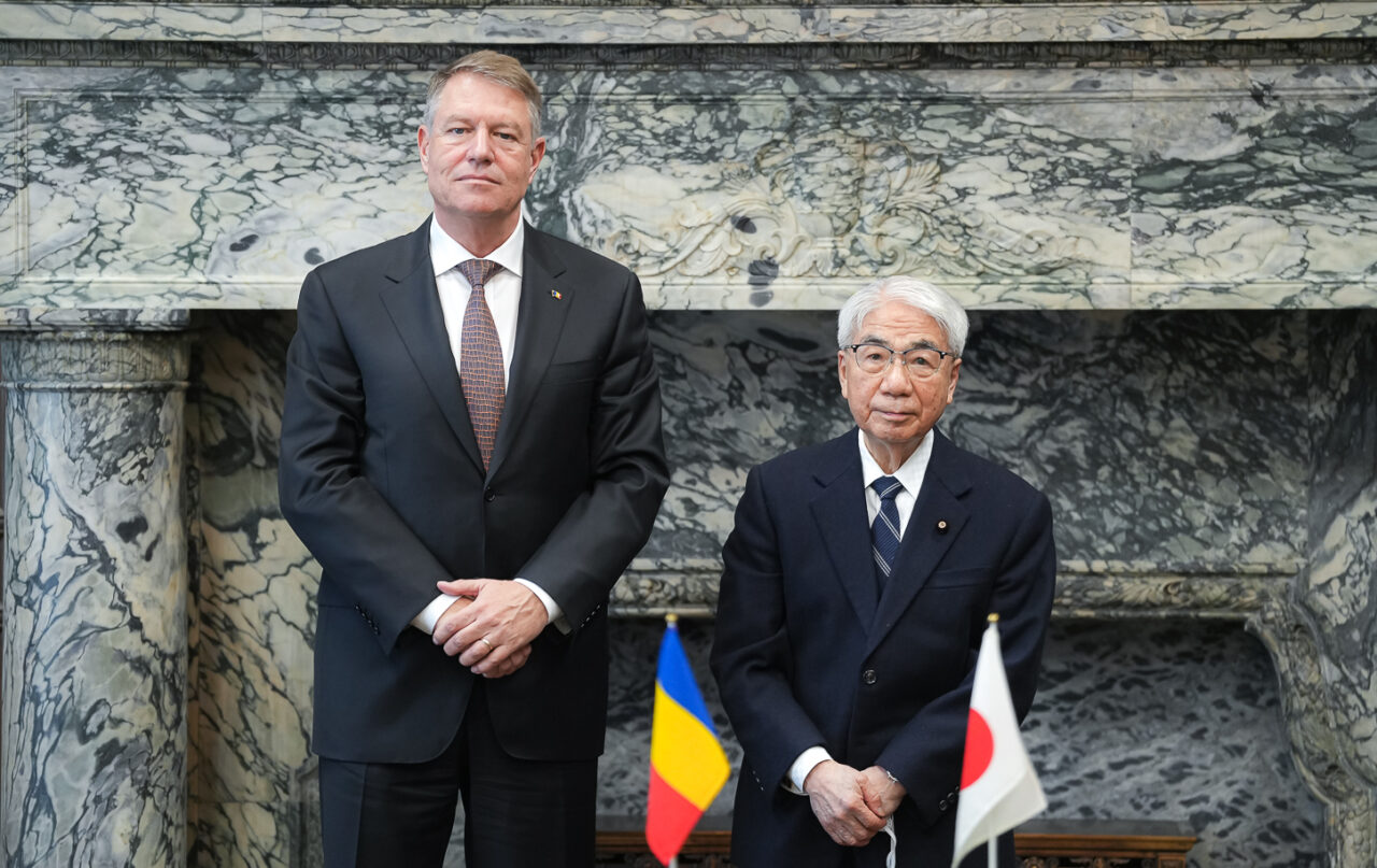 FOTO | Iohannis, întrevedere cu PREȘEDINȚII celor două Camere ale Dietei Naționale a Japoniei. Declaraţia de Instituire a Parteneriatului Strategic, oportunităţi de colaborare şi Ucraina, pe agenda discuţiilor