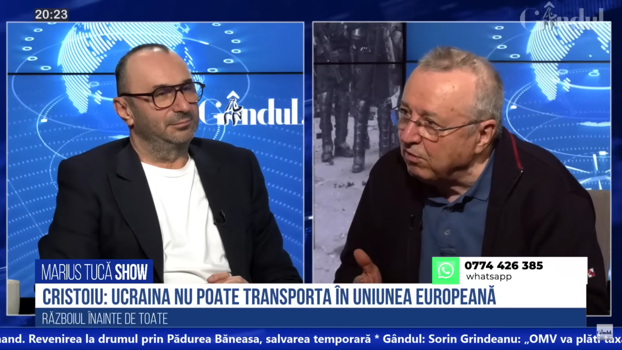 VIDEO | Ion Cristoiu: „Ucraina este al doilea cel mai mare producător de cereale, dar nu exportă în UE”