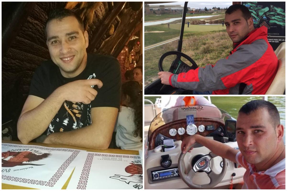 Cine este Marian, jandarmul UCIS la Râșnov, chiar înainte de a se căsători. A murit în timp ce-și apăra un văr care avea datorii de 5.000 de euro