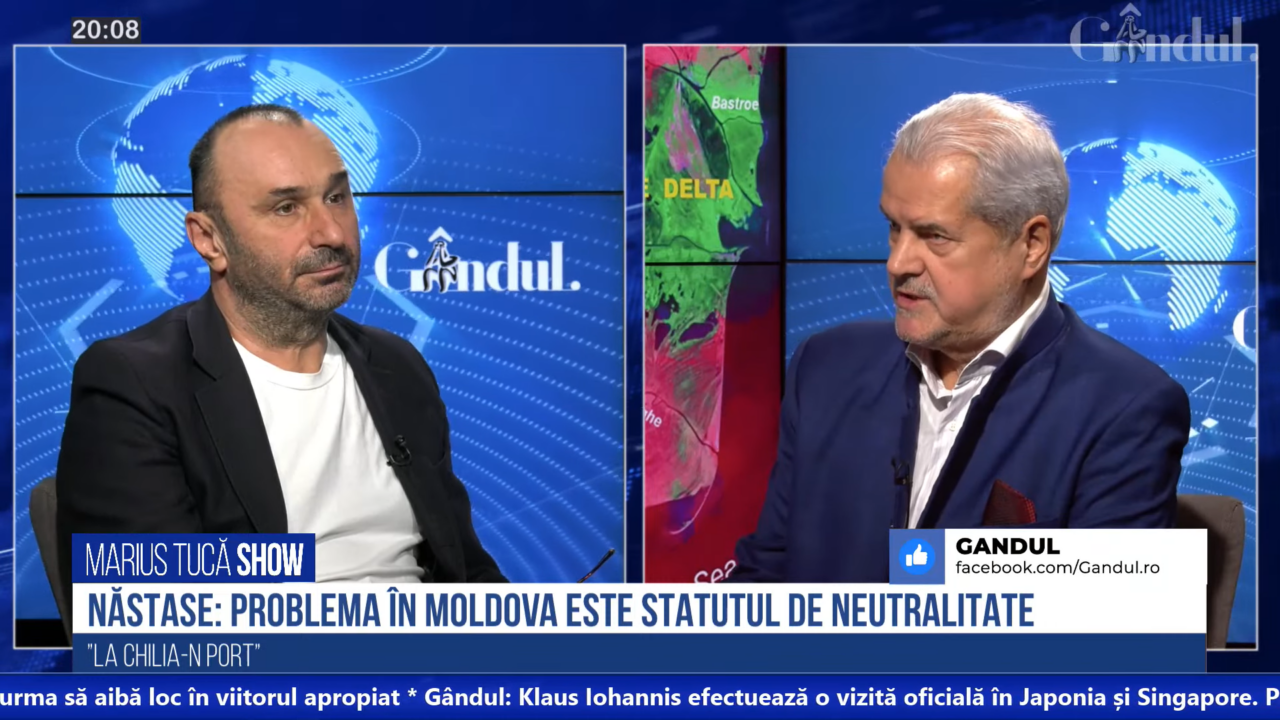 VIDEO | Adrian Năstase: „Republica Moldova se află într-o situație complicată. O mare problemă este statutul de neutralitate”