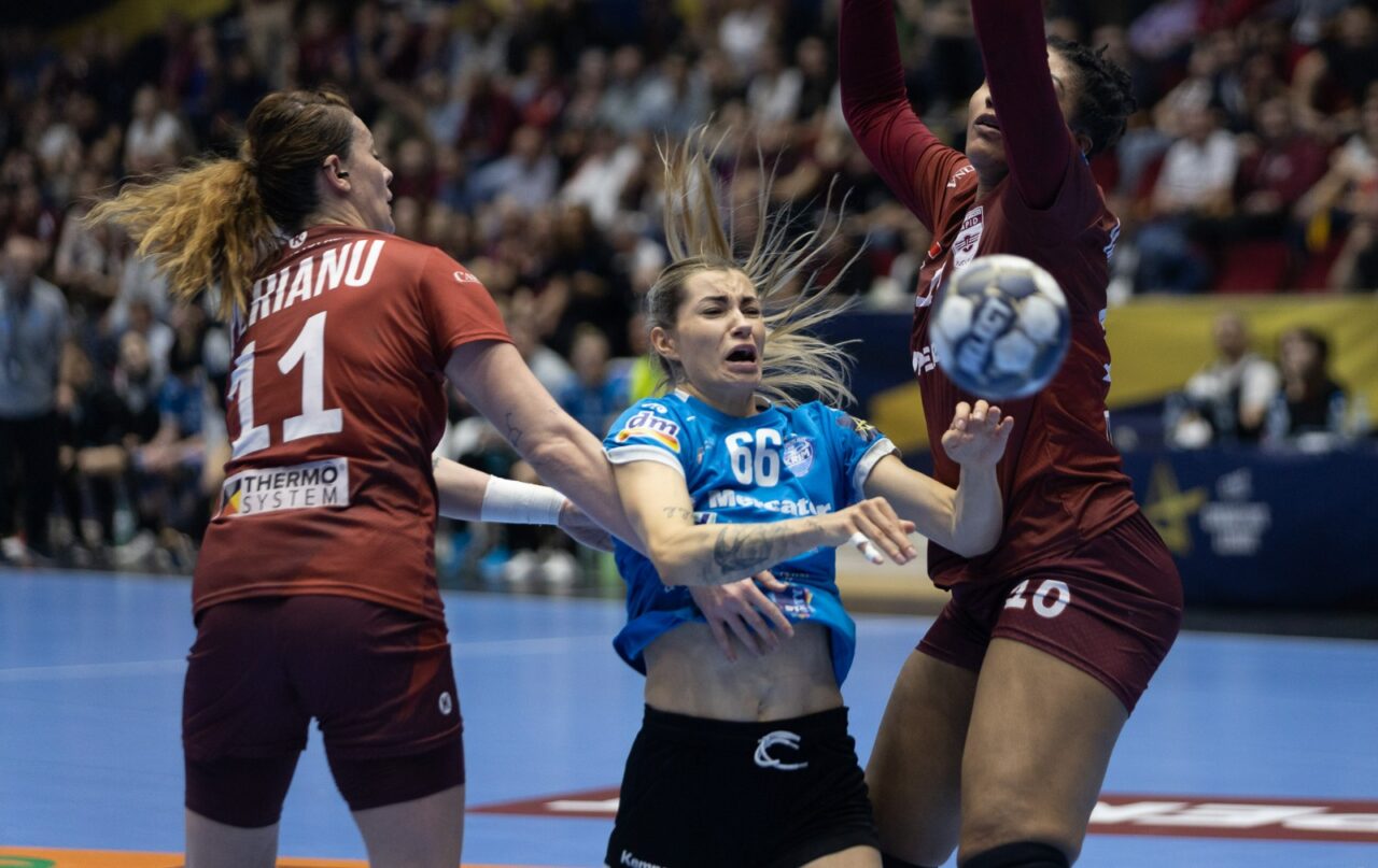 Rapid s-a calificat în sferturile Ligii Campionilor la HANDBAL feminin! Victorie uriașă cu Krim Ljubljana