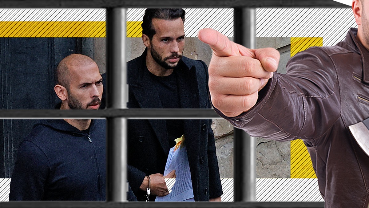 EXCLUSIV | Frații Tate, terorizați în celulă de un presupus criminal. De teamă, Andrew și Tristan ar fi dormit cu schimbul