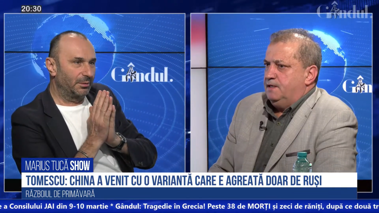 VIDEO | Cătălin Tomiță Tomescu, ofițer de tancuri: „Rușii și-au dorit mereu nordul Mării Negre”