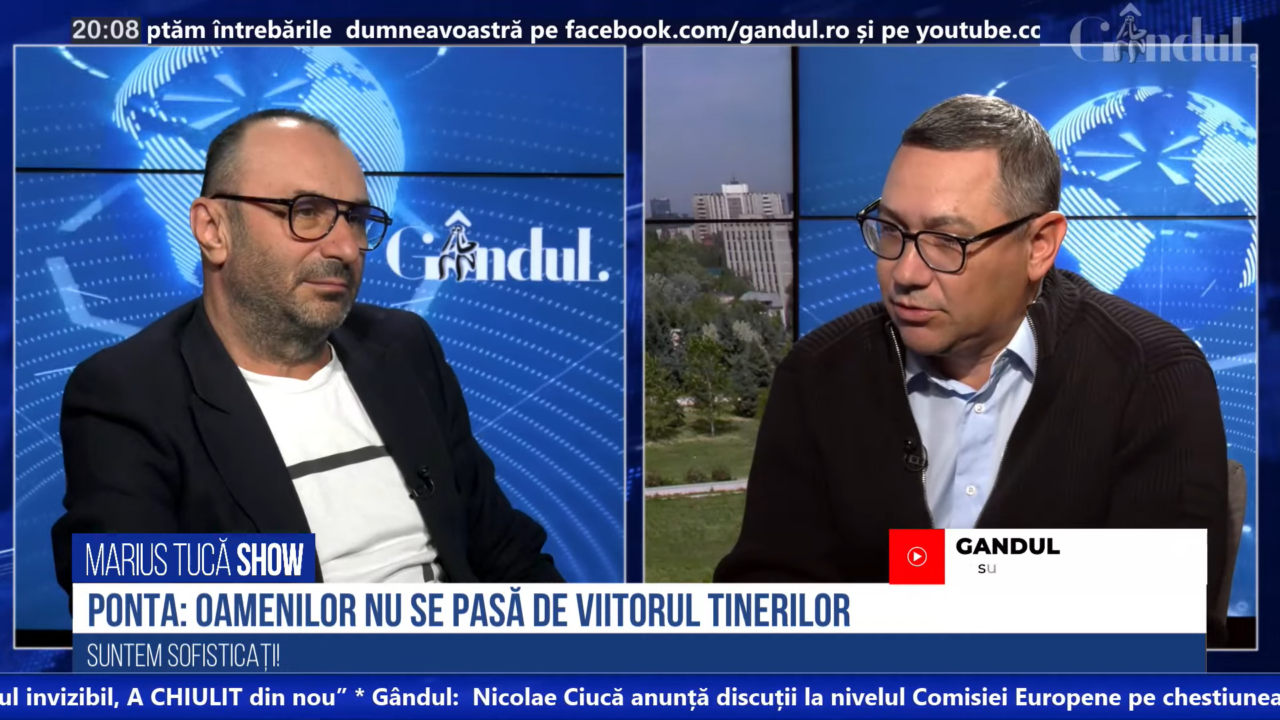 VIDEO | Victor Ponta: „Se întâmplă niște lucruri foarte grave. Oamenilor nu le pasă de viitorul tinerilor”