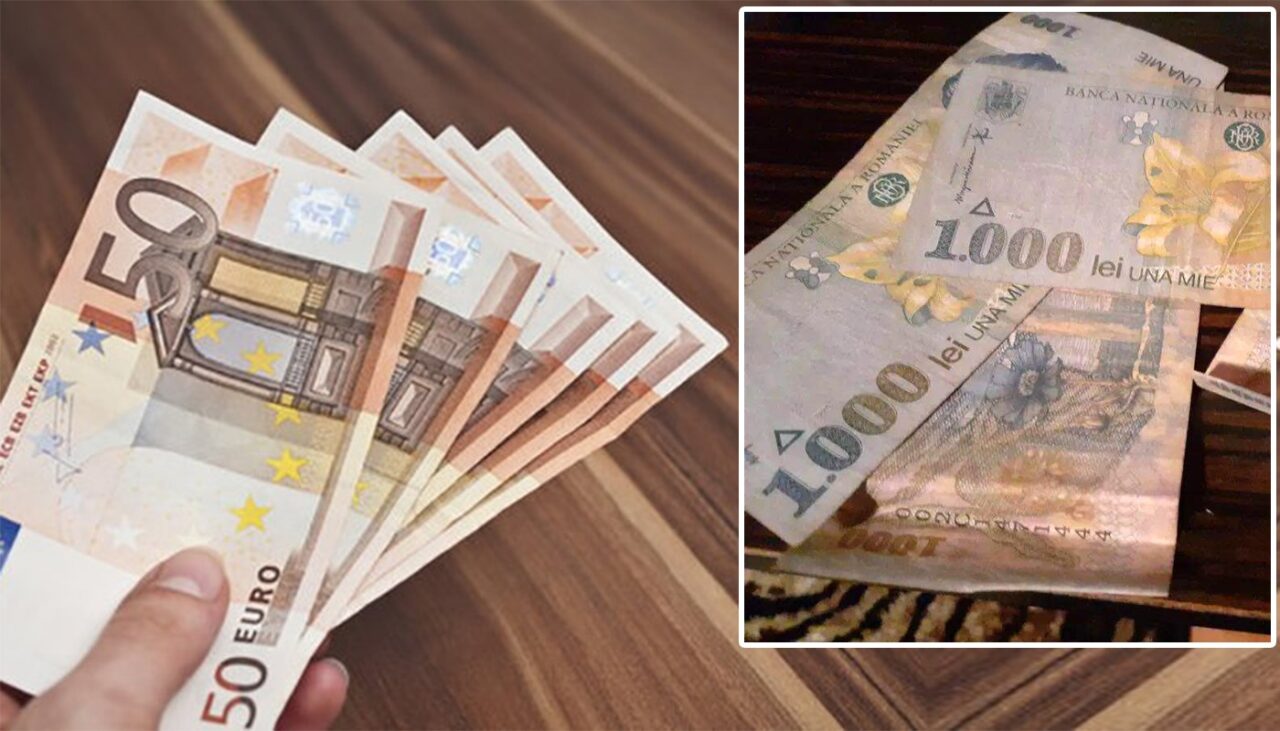 Cum a fost PĂCĂLIT un austriac de 2 români. L-au rugat să le schimbe 1.500 de lei românești în 250 de euro. Ce bani i-au dat, de fapt