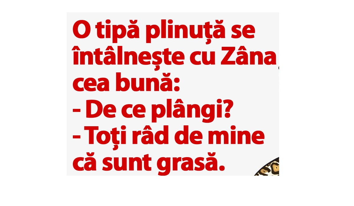Bancul de duminică| O femeie plinuță, față în față cu Zâna cea bună. „De ce PLÂNGI?”
