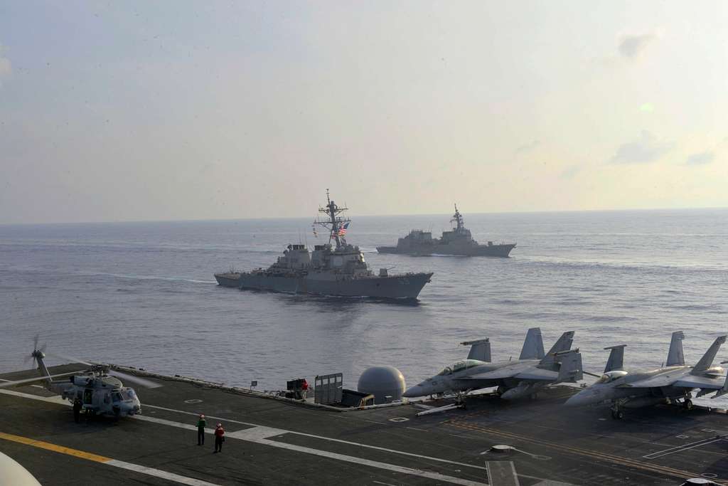 America a „plimbat” DISTRUGĂTORUL USS Milius pe sub nasul Chinei, prin Strâmtoarea Taiwan / „SUA fac zgomot mediatic”