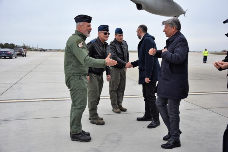 Baza 57 Mihail Kogălniceanu, vizitată de o importantă DELEGAȚIE din Italia