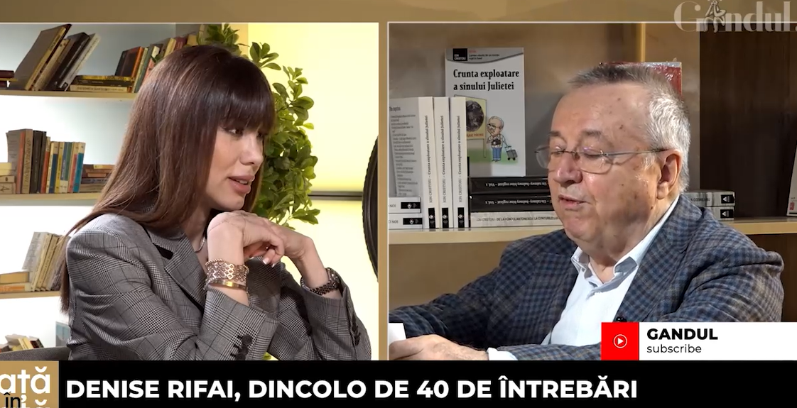 VIDEO | Denise Rifai: „Emisiunea mea este foarte iubită de public. Invităm oameni din toate categoriile”