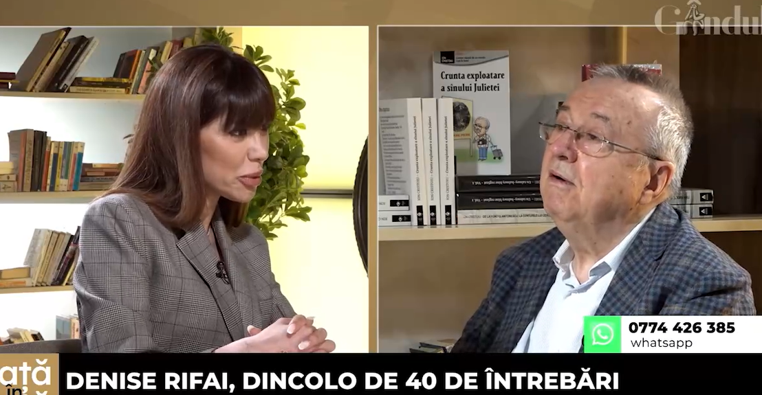 VIDEO | Denise Rifai: „Cine ar fi un președinte bun pentru România?”