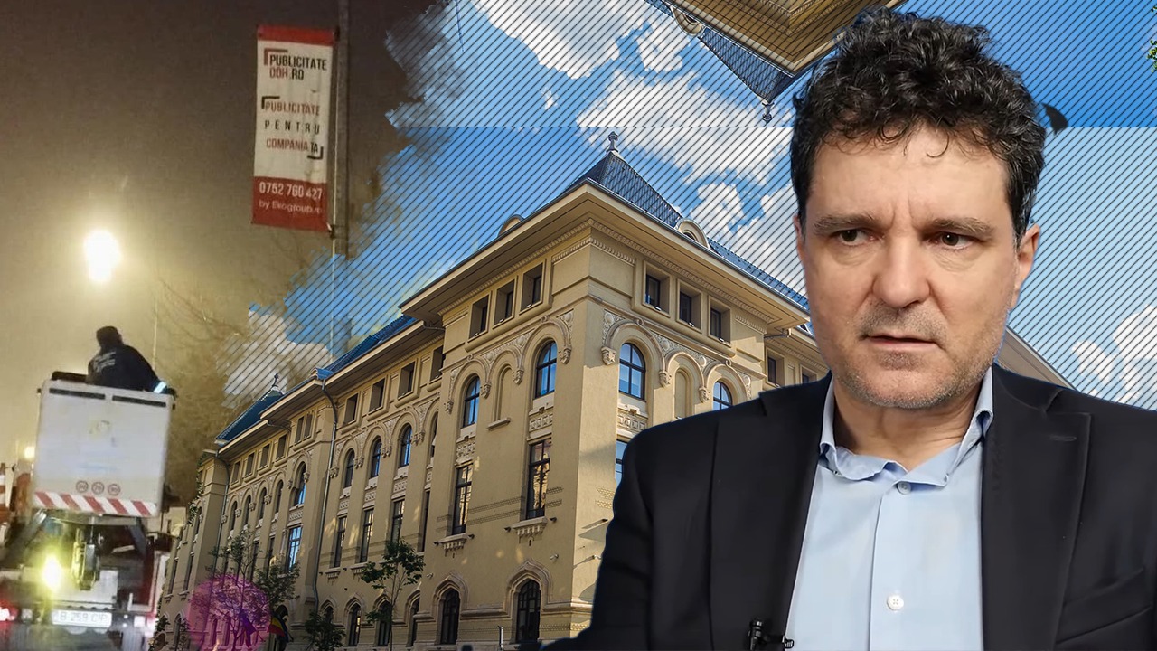 EXCLUSIV | După dezvăluirile GÂNDUL, Nicușor Dan atacă monopolul EKO GROUP: ”Demontăm steagurile de publicitate montate ilegal pe stâlpii de iluminat”