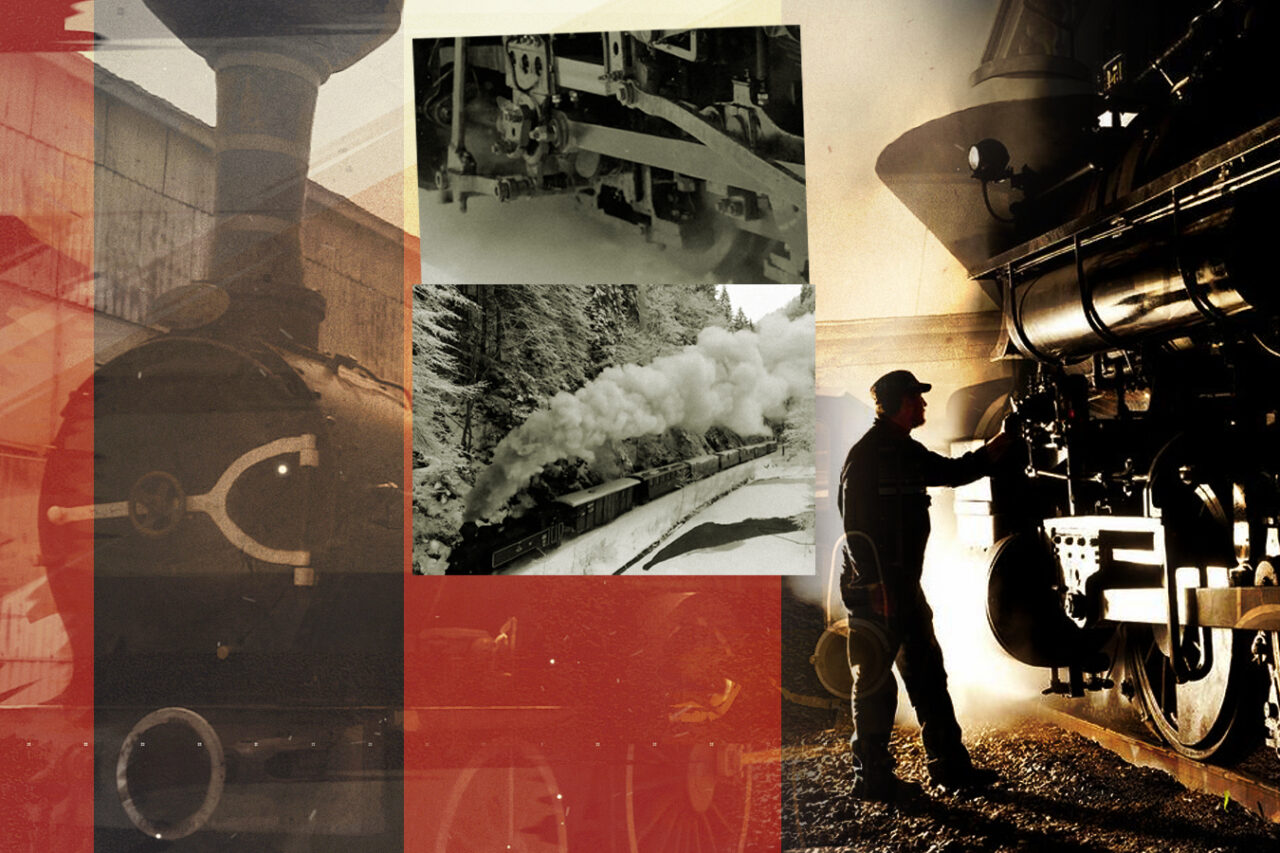 EXCLUSIV VIDEO | ”Străbunica” din triaj. Cine a fost primul mecanic de locomotivă care a condus carul de foc Călugăreni în 1869 (Partea a II-a)