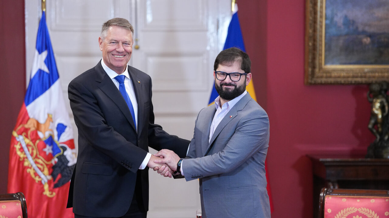 VIDEO | Președintele Klaus Iohannis, primit de omologul său din Chile, Gabriel Boric. Ce subiecte se află pe agenda discuțiilor oficiale