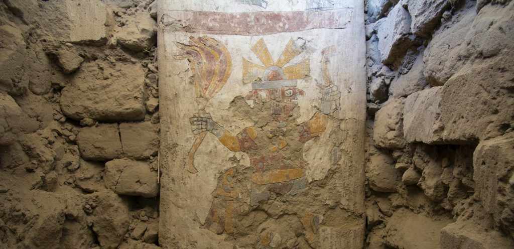 Picturi murale unice în America de Sud, descoperite în Peru