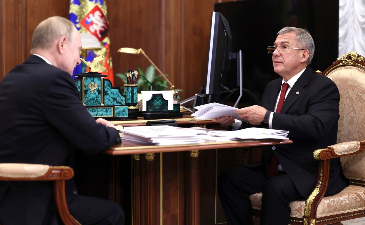Polițiștii de frontieră i-au INTERZIS președintelui Republicii Tatarstan din Federația Rusă, Rustam Minnikhanov, să intre în Republica Moldova
