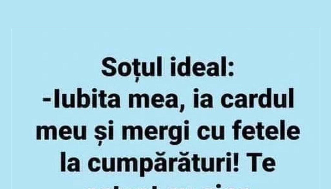 Bancul de marți | Definiția soțului ideal