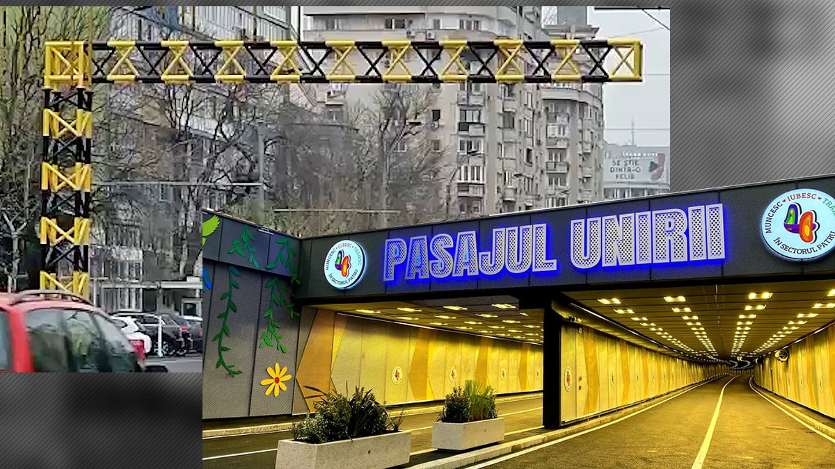 Iar s-a oprit circulația în Pasajul Unirii. De ce nu se circulă noaptea prin tunelul din centrul Bucureștiului