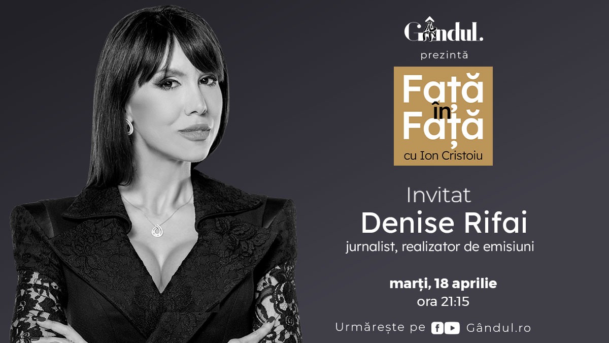 ‘’Față în față cu Ion Cristoiu’’ începe marți, 18 aprilie, de la ora 21.15