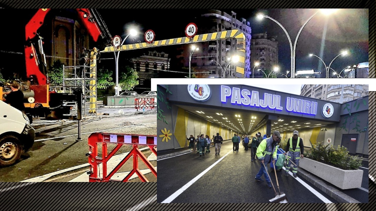 PASAJUL UNIRII din București riscă să se prăbușească. Ce costuri implică repararea planșeului care îl susține