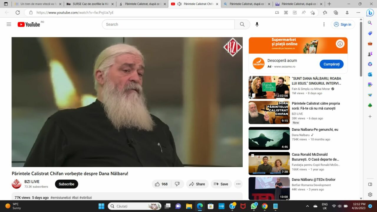 Părintele Calistrat Chifan, REVOLTAT că tinerii cheltuie prea mulţi bani la nuntă şi uită de Biserică: „L-ați luat pe Dumnezeu de prost?”