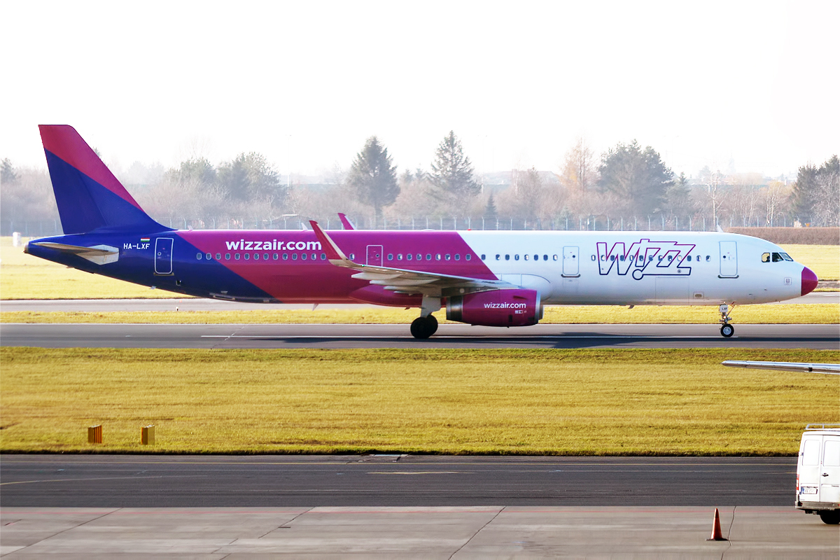 Cursă Wizz Air, de la Sibiu, deviată la Budapesta după ce avionul a LOVIT o pasăre