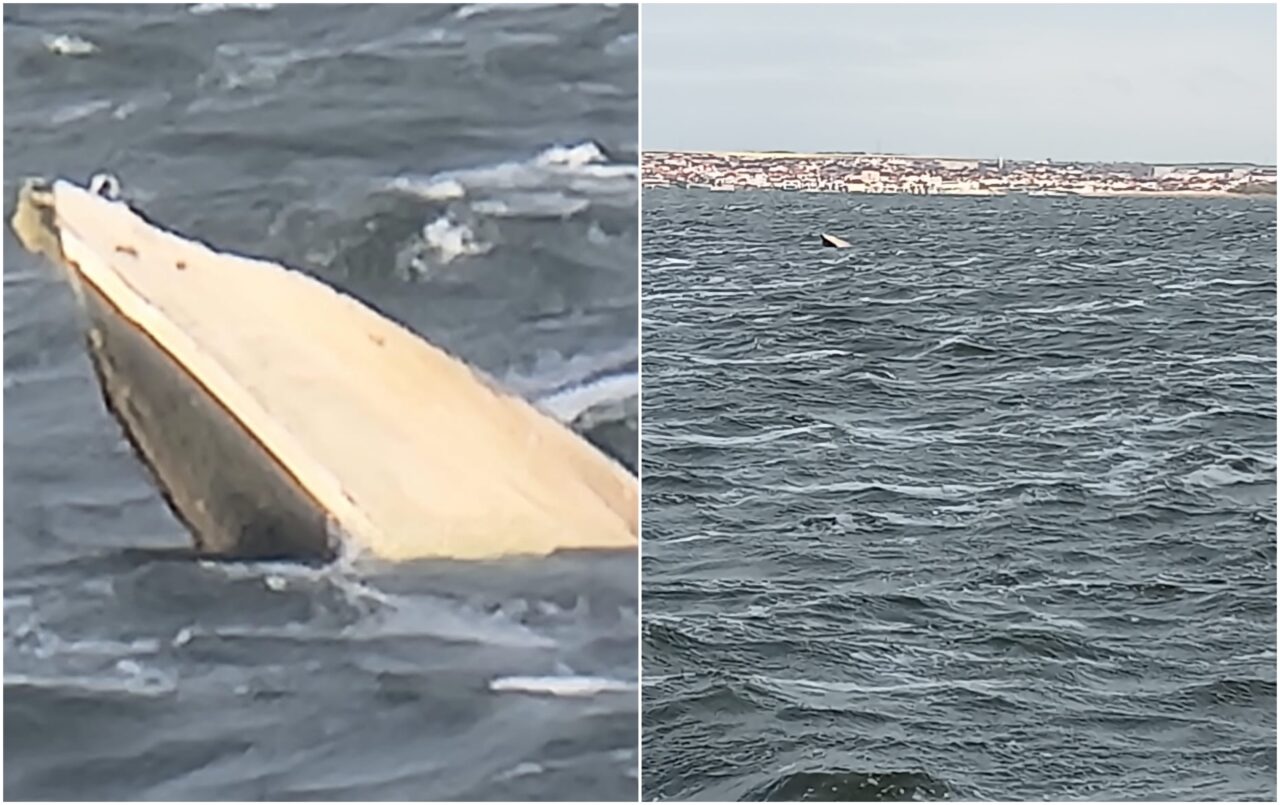 VIDEO | O barcă s-a scufundat pe lacul Siutghiol, în Constanța. Autoritățile intervin în forță