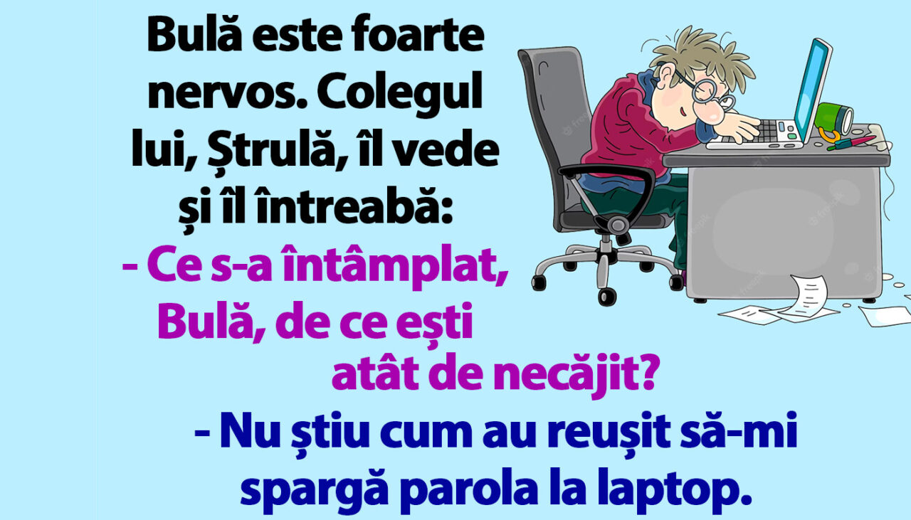 BANC | Bulă e nervos: „Nu știu cum au reușit să-mi spargă PAROLA la laptop”