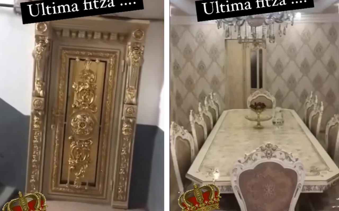 VIDEO Ultima „găselniță” în materie de amenajări interioare. APARTAMENT transformat în „casa regală”. Ușa de la intrare – „poarta raiului”