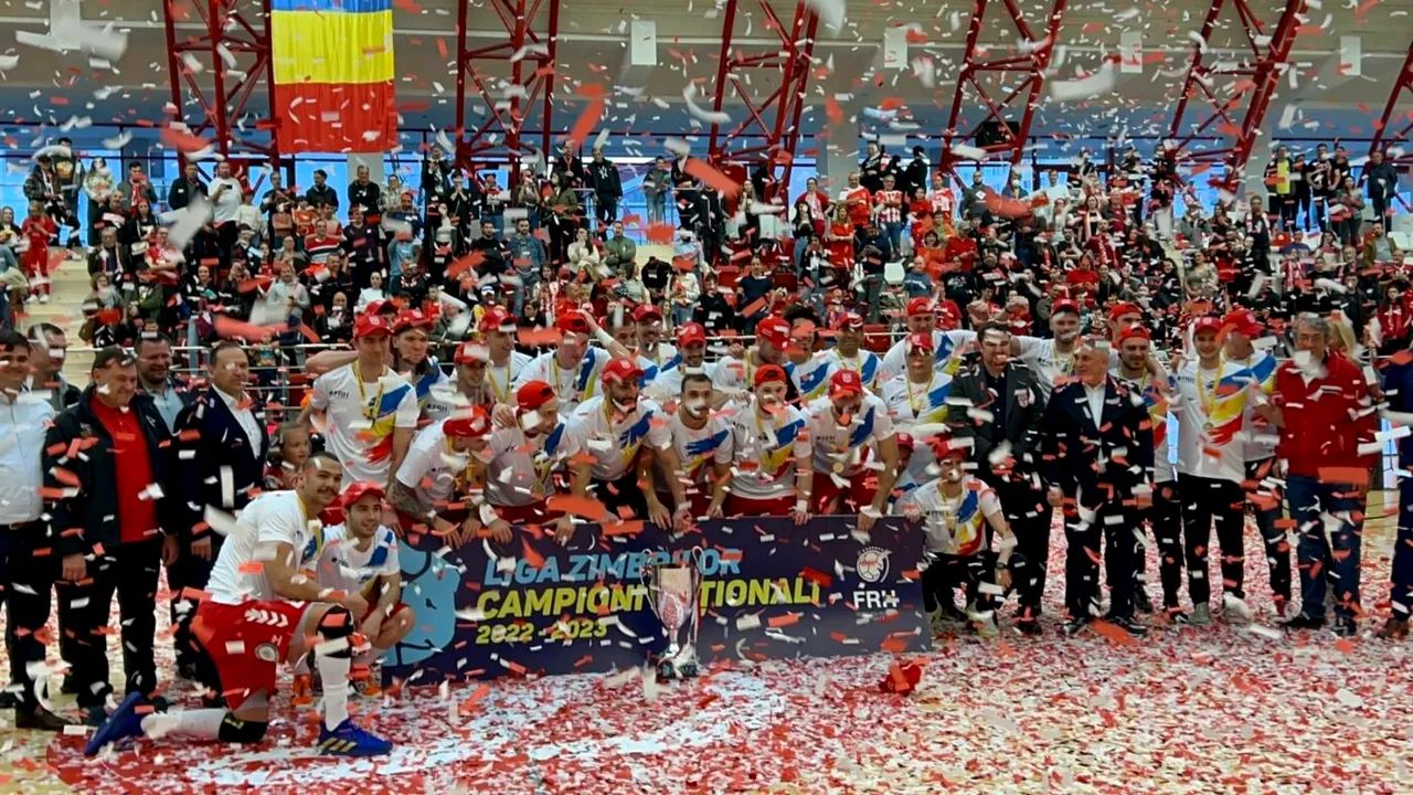 Dinamo Bucureşti e campioană națională la HANDBAL masculin! Ce a spus antrenorul Xavi Pascual