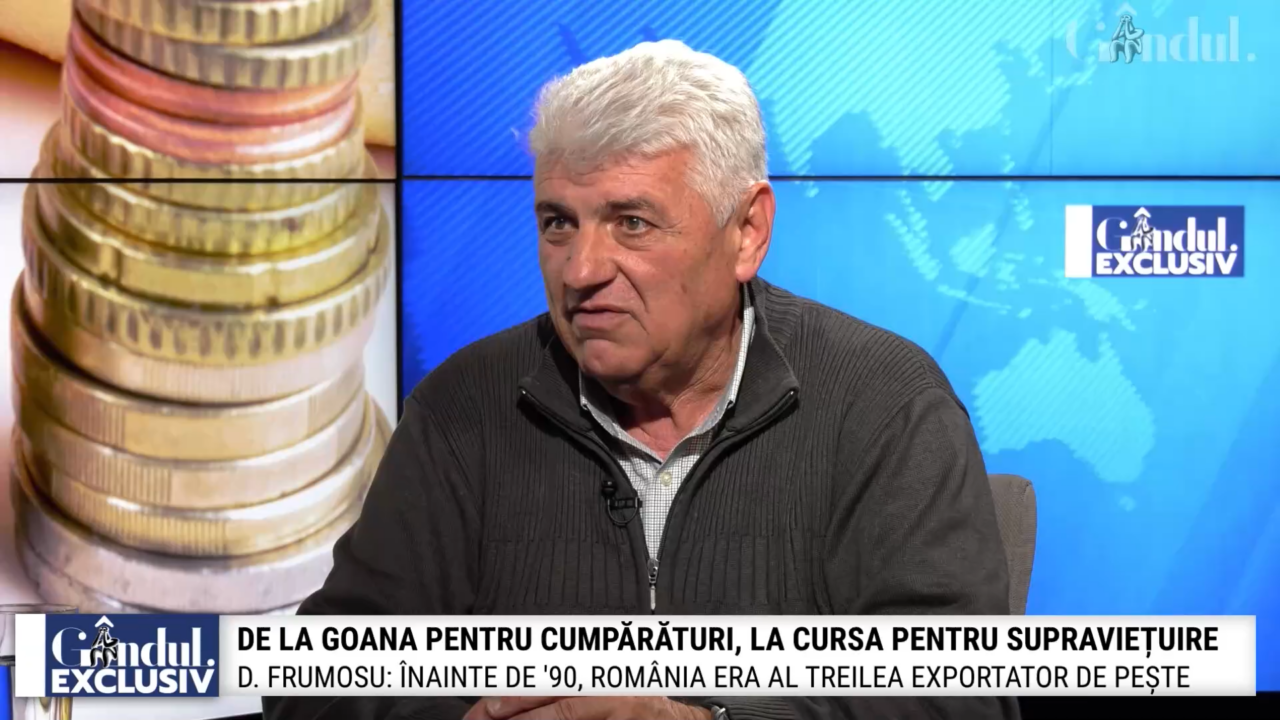 De ce mâncăm pește tot mai scump. Dragoș Frumosu, președinte Sindalimenta: „Înainte de ’90, România era al treilea exportator de pește”