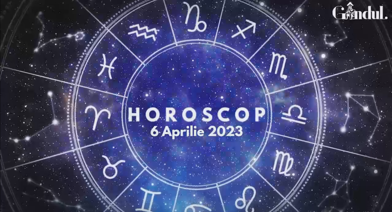 VIDEO | Horoscop joi, 6 aprilie 2023. Zodiile sunt influențate de Luna Plină din Balanță
