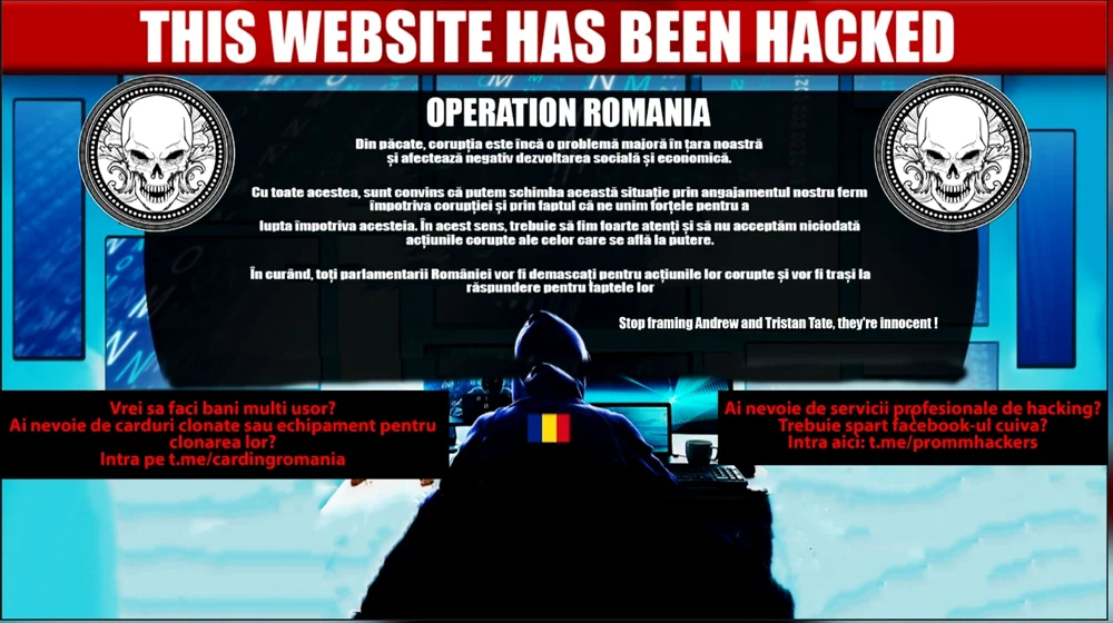 Site-ul Ministerului Dezvoltării, spart de HACKERI. Ce mesaje au transmis atacatorii