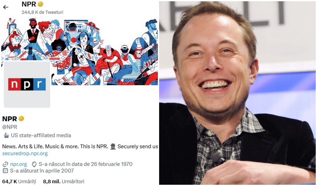 RĂZBUNAREA lui Elon Musk. Twitter etichetează „media afiliată statului” unele pagini de presă, la fel ca pentru agențiile Russia Today și Xinhua