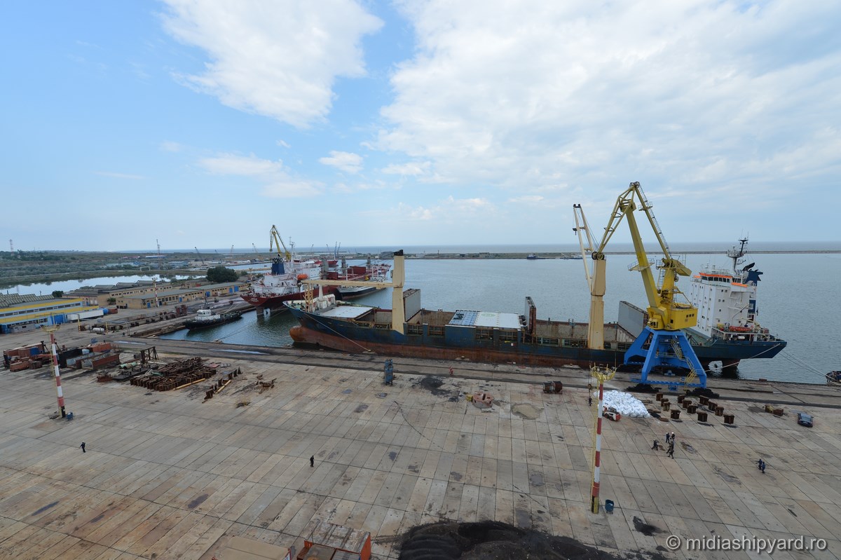 Explozie pe șantierul naval Midia. Trei persoane au fost RĂNITE