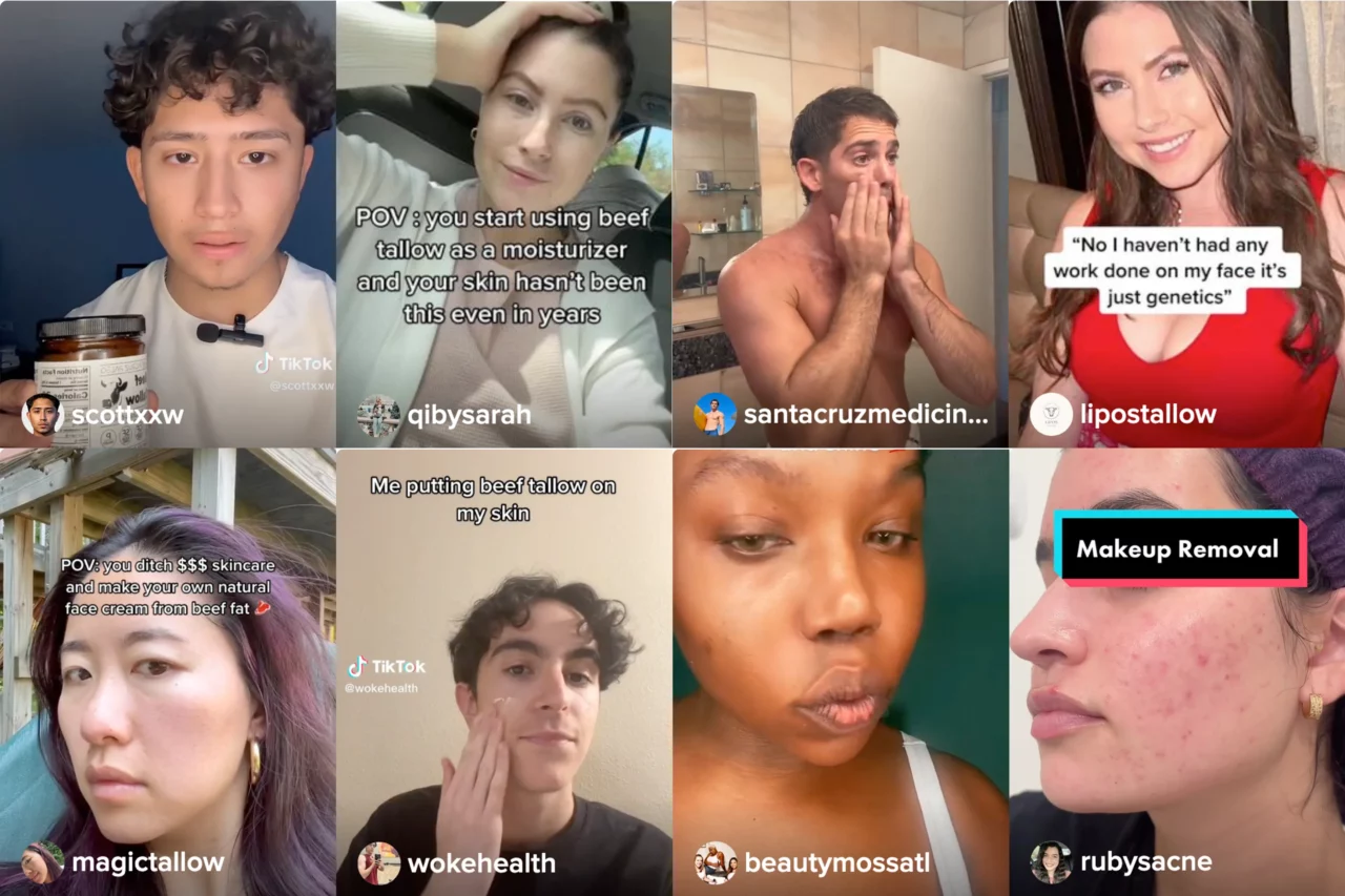 Tratamentele cu seu de vită pentru un ten mai sănătos, noul trend pe TikTok / Medicii dermatologi AVERTIZEAZĂ: „Nu știi ce cumperi”