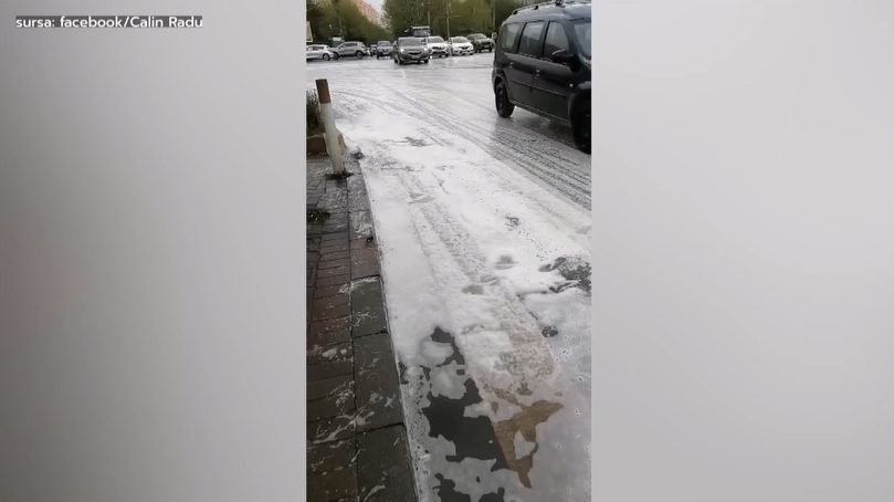 VIDEO | „Ce a apărut după ploaie pe mai multe bulevarde din sectorul 3. Oamenii au filmat mirați… ”