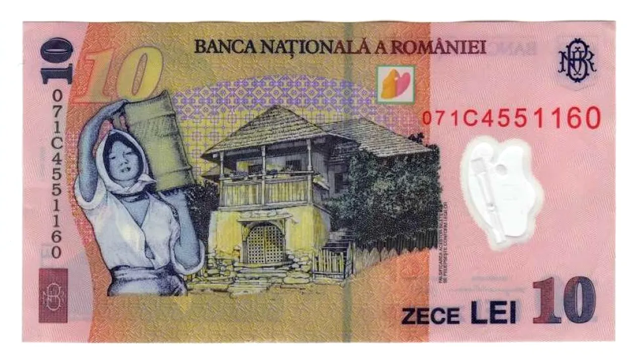 S-a aflat cine este femeia de pe spatele BANCNOTEI de 10 lei. A servit drept model pentru un pictor celebru român