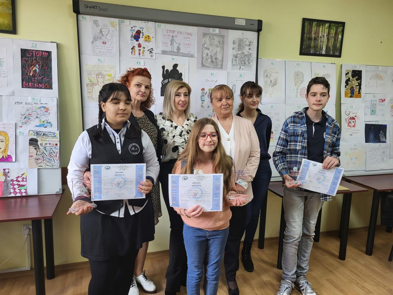 Festivitatea de premiere a concursului județean antibullying – ”Împreună, nu împotrivă” – ediția a II-a (P)