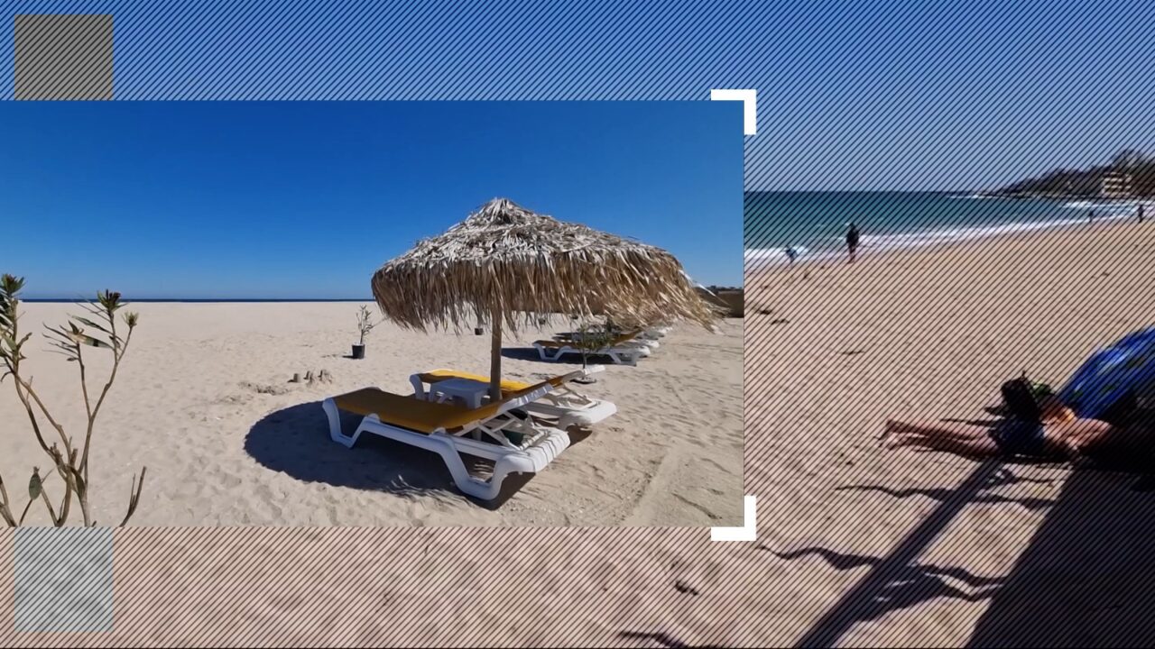 VIDEO | De ce a dispărut culoarea turcoaz a plajei Azur, printre cele mai frumoase din România. Efectul neașteptat produs de lărgirea litoralului