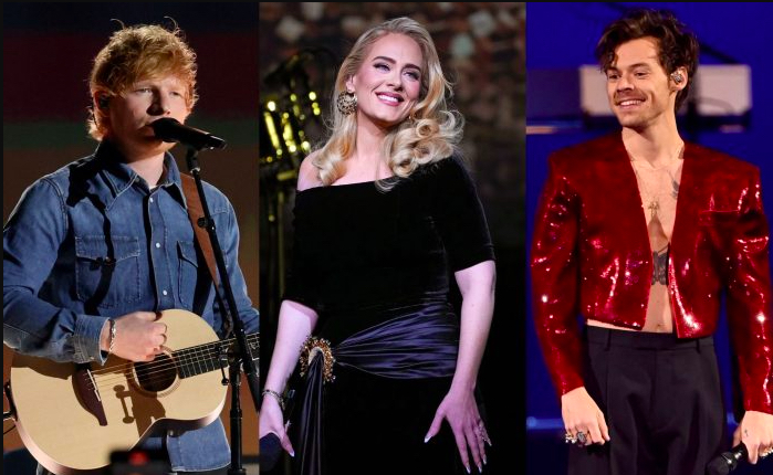 Ed Sheeran, Harry Styles și Adele, pe lista celor mai bogați britanici sub 35 de ani, alături de Daniel Radcliffe și Emma Watson