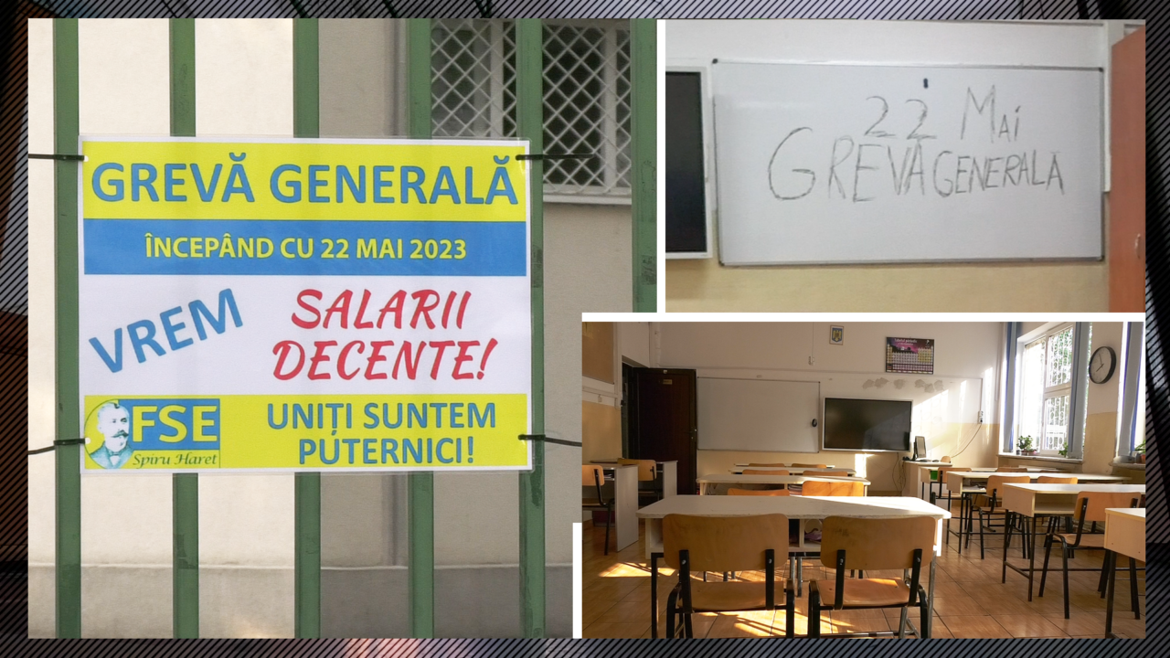 VIDEO EXCLUSIV | Grevă generală în școlile din România. Director: „Educația nu a fost niciodată prioritate națională. Educația nu aduce voturi”