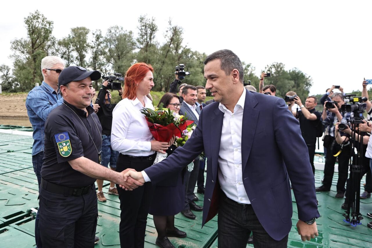 FOTO | Sorin Grindeanu: „Am deschis astăzi un Punct provizoriu de Trecere a Frontierei cu Republica Moldova, la Bumbăta, județul Vaslui”