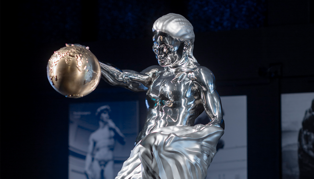 Prima statuie din lume generată de inteligența artificială reunește stilurile a cinci sculptori celebri