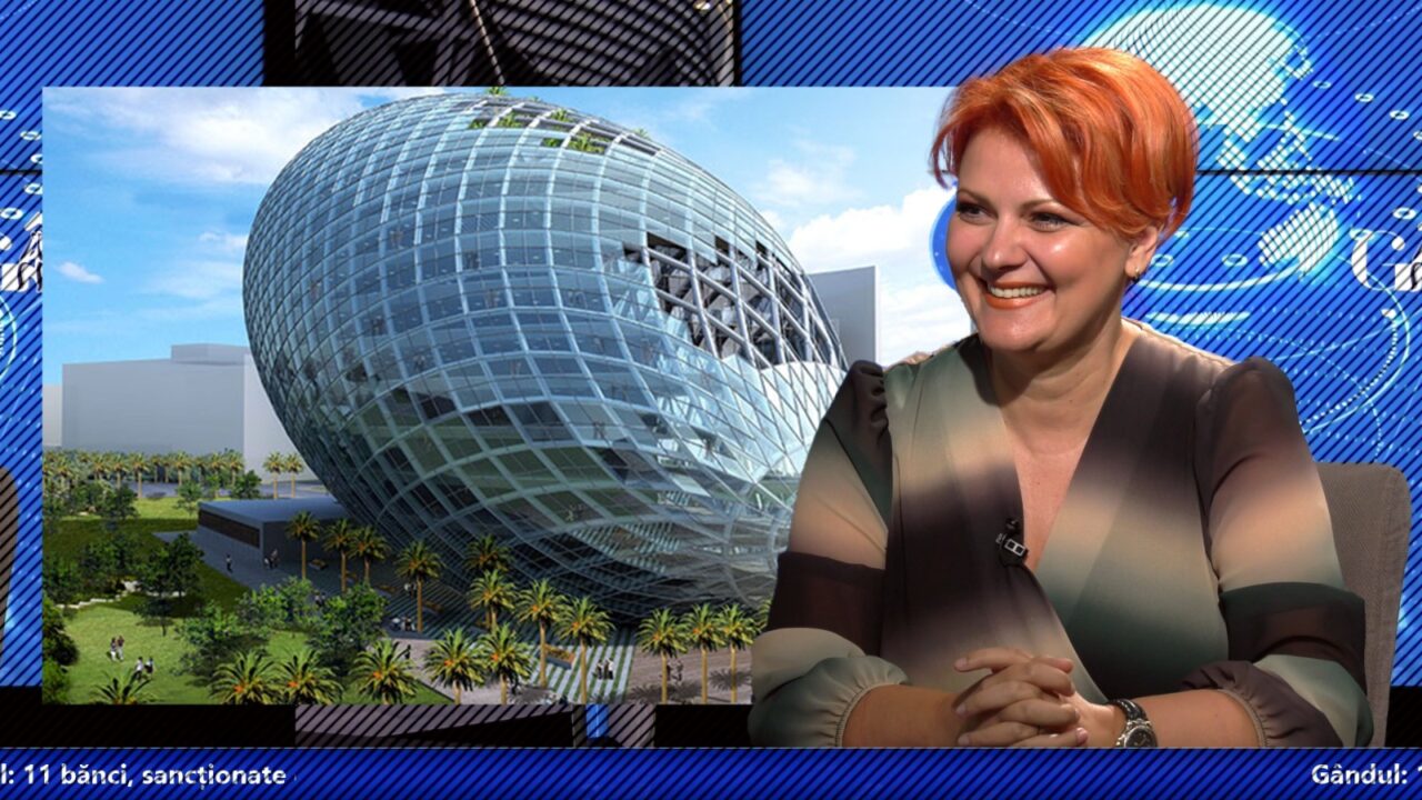 Lia Olguța Vasilescu: „Oul lui Brâncuși” – o clădire UNICĂ în lume. Din ea se vede toată panorama orașului