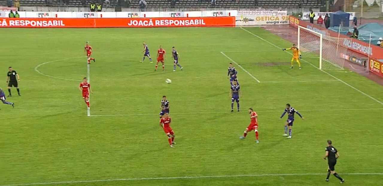 FC Argeș – UTA Arad, 2-2! Gazdele au egalat în minutul 90+14! Mircea Rednic a scos echipa de pe teren